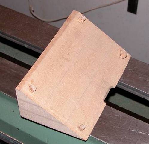 65 degree wedge with dowels